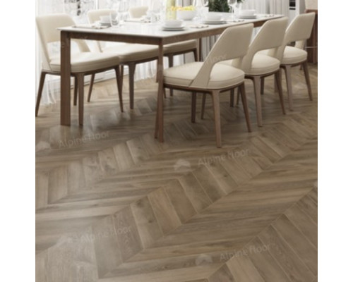 Кварцвиниловая плитка Alpine Floor Chevron Alpine ECO 18-4 Дуб Насыщенный
