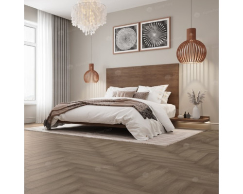 Кварцвиниловая плитка Alpine Floor Chevron Alpine ECO 18-4 Дуб Насыщенный
