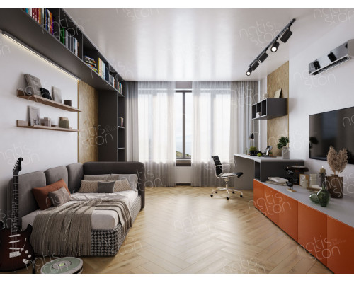 Кварцвиниловая плитка NatisSton Unique 5004-04 Totak
