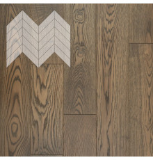 Паркет Елка Французская Lab Arte Chevron Дуб Рустик Ариста лак 600/475х125х14/3/45°