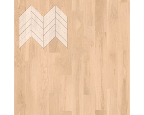 Паркет Елка Французская Lab Arte Chevron Дуб Натур Бетон лак 600/475х125х14/3/45°
