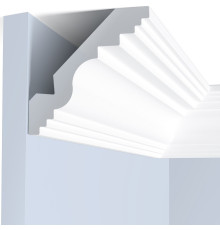 Потолочный плинтус под покраску Hiwood A116 2000×83×83
