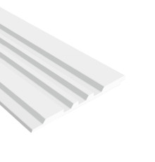 Стеновая панель из полистирола под покраску Hiwood LV121 NP 2700×120×12