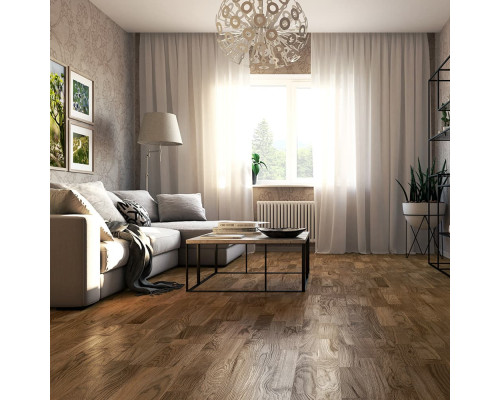 Паркетная доска PolarWood ДУБ ИРИС МАТОВЫЙ ЛАК 14x188x2266 3П (3,41 м2)