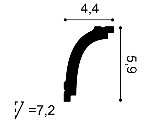 Карнизы CB523N