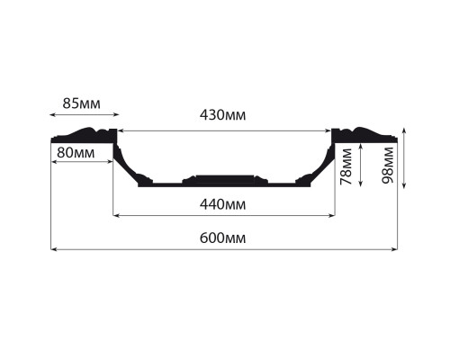 Кессон DECOMASTER KS-61-966 (60060098мм)
