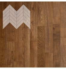 Инженерная доска Lab Arte Chevron Pro Дуб Лаэрт рустик французская елка 490×110×14
