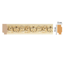 Молдинг DECOMASTER 158-1028 ДМ 18х10х2400 мм 158-1028 ДМ