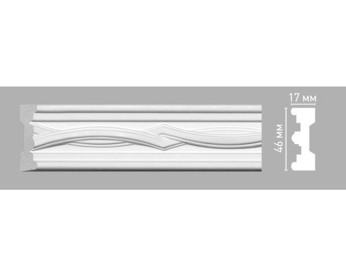 Молдинг с рисунком DECOMASTER 98082 46х17х2400 мм 98082