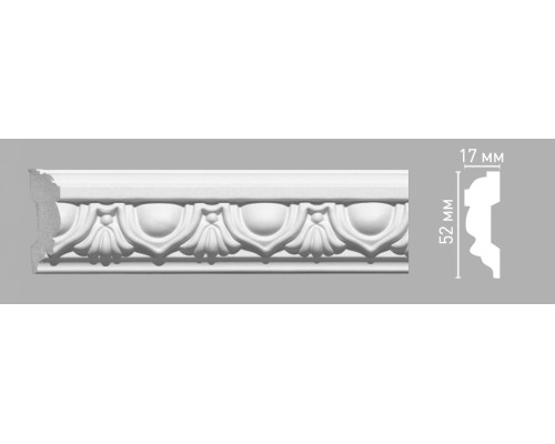 Молдинг с рисунком DECOMASTER 98203 52х17х2400 мм 98203