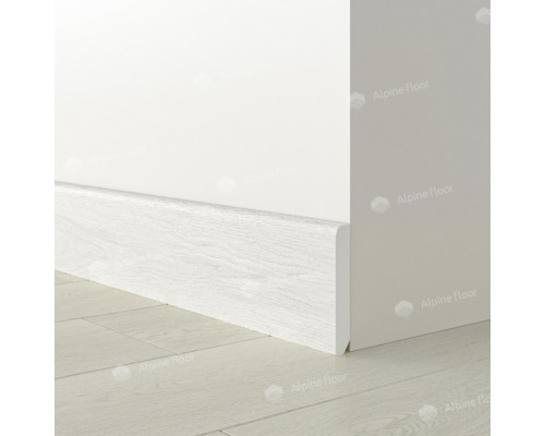 Плинтус Alpine Floor Parquet Light SK 13-0 Белый
