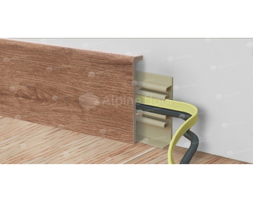 Плинтус Alpine Floor Rico Concept 80 RC 80208 Кедр Бурбон
