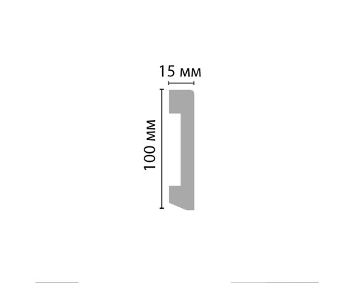 Плинтус напольный DECOMASTER D036 (100162000мм)
