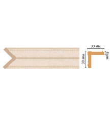 Угол DECOMASTER 116-18D ДМ 30x30x2400 мм 116-18D ДМ