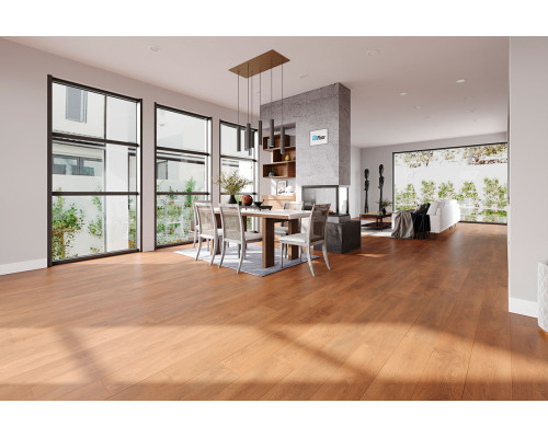 Кварцвиниловая плитка CM Floor ScandiWood 18 Дуб Корица
