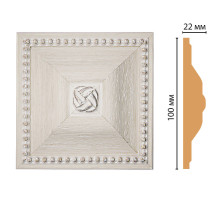 Вставка декоративная DECOMASTER D209 100х100х22 мм D209-14