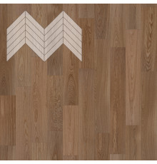 Паркет Елка Французская Lab Arte Chevron Дуб Натур Норвег лак 600/510х90х14/3/45°
