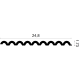 3D стеновые покрытия WX218 FLUTE XL