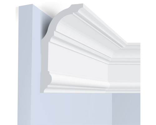 Потолочный плинтус под покраску Hiwood A130 2000×65×130
