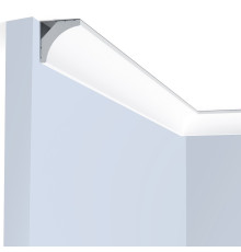 Потолочный плинтус под покраску Hiwood A35 2000×25×25