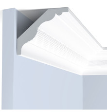 Потолочный плинтус под покраску Hiwood A90E2 2000×71×60