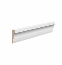 Потолочный плинтус ЛДФ под покраску Ultrawood CR 0027 2000×15×50