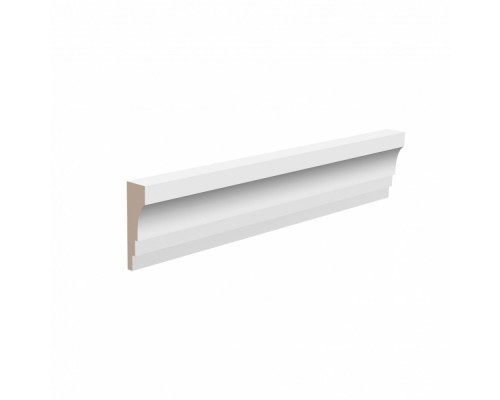 Потолочный плинтус ЛДФ под покраску Ultrawood CR 0027 2000×15×50