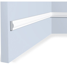 Молдинг из полистирола под покраску Hiwood D1020 2000×20×7,5