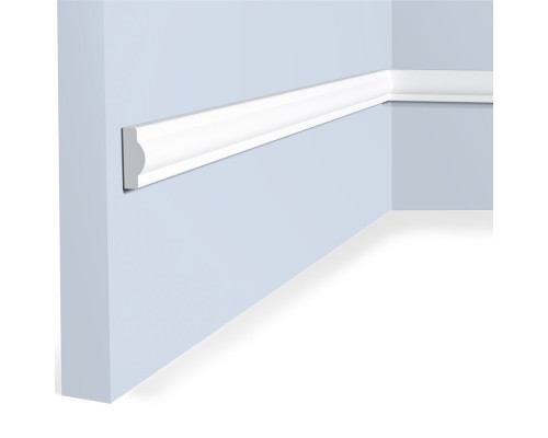 Молдинг из полистирола под покраску Hiwood D1020 2000×20×7,5