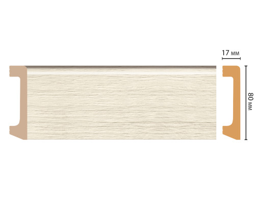 D235-1070/20 Плинтус ДМ(80172400 мм)
