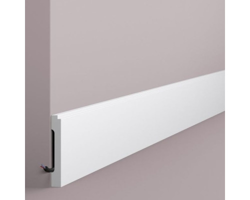 Плинтус под покраску NMC Wallstyl FD1 2000×100×15