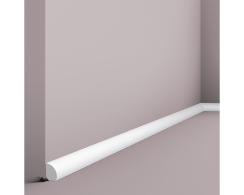 Плинтус под покраску NMC Wallstyl FL6 2000×19×12
