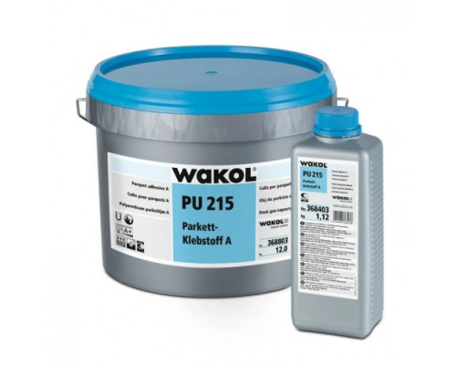 Клей для паркета WAKOL PU 215 полиуретановый 2К 13,12 кг
