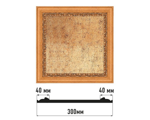 Декоративное панно DECOMASTER D30-1223 300x300x18 мм D30-1223