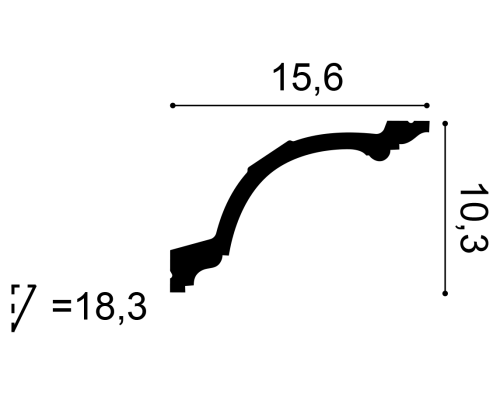 Карнизы C217F