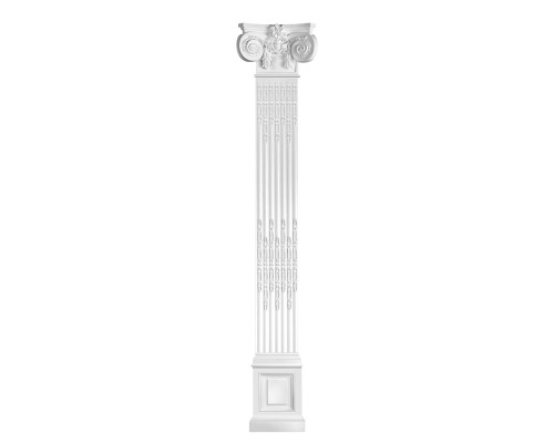Комплект DK-198-SET1: пилястра DK-198, капитель DK-208, основание DD-330
