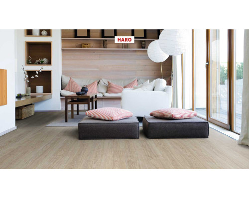 Ламинат Haro Tritty 200 Aqua Gran Via 541584 Дуб Элеганза Кремово-Белый
