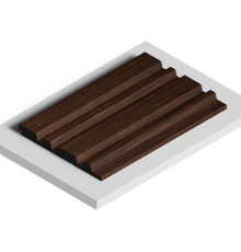 Стеновая панель из полистирола Hiwood LV122 BR396 2700×120×12