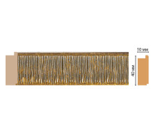 Молдинг DECOMASTER 109-17 40х10х2400 мм 109-17