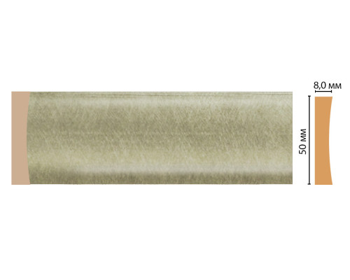 Молдинг DECOMASTER 50х8х2400 мм D045-373