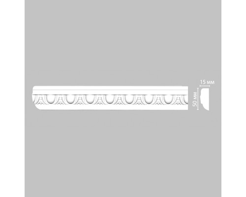 Молдинг с рисунком DECOMASTER 98202F гибкий 50х15х2400 мм 98202F