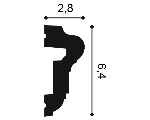 Молдинги P6020