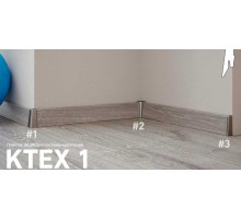 Плинтус Kronotex Ktex Ламинированный плинтус МДФ в цвет ламината 58 мм
