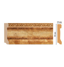Плинтус напольный DECOMASTER 166-126 90х19х2400 мм MAS36627