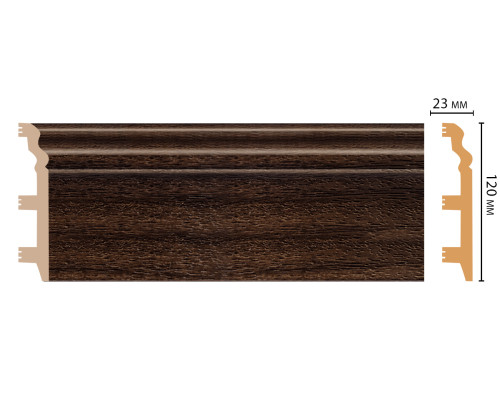 Плинтус напольный DECOMASTER D233-438ДМ (12023*2400 мм)
