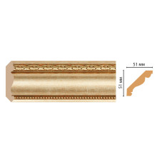 Плинтус потолочный DECOMASTER 50х50х2400 мм 155-933