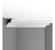 Плинтус потолочный гладкий DECOMASTER DP-377 84х84х2400 мм DP-377