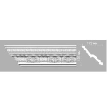 Плинтус потолочный с рисунком DECOMASTER 95141 (170х172х2400мм)
