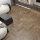 Кварцвиниловая плитка Alpine Floor Chevron Макадамия — стиль и прочность для вашего интерьера
