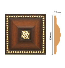 Вставка декоративная Decomaster D209-51 100x100x22 мм D209-51
